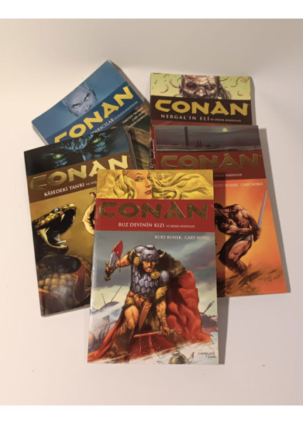 Conan Renkli 1-6 kitap